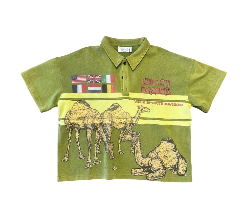 Vale Forever Green Collar Tee