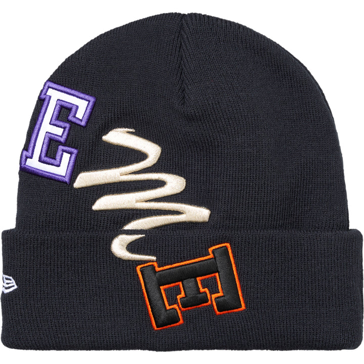 Supreme New Era Arc Beanie Navy