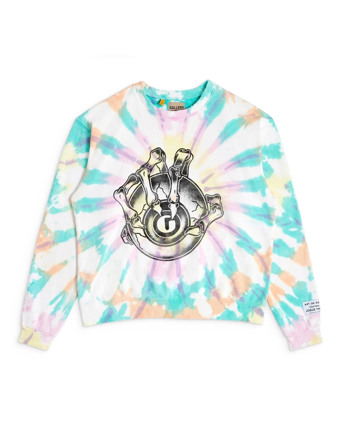 Gallery Dept. Big G-Ball Crewneck Tie-Dye