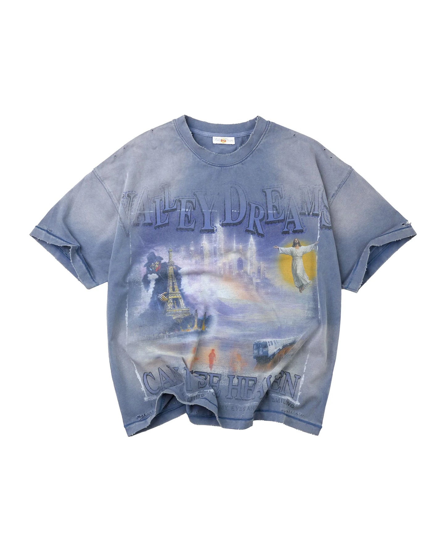 Vale Forever Can I See Heaven Tee Blue