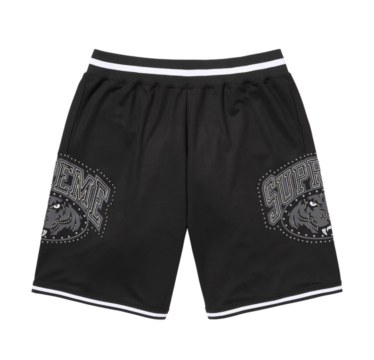 Supreme Studded Basketball Shorts Black