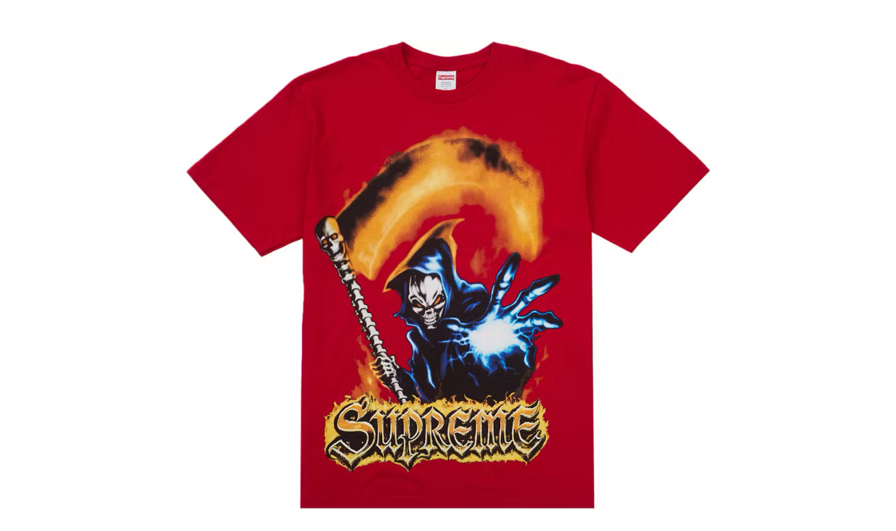 Supreme Grim Reaper Tee Red