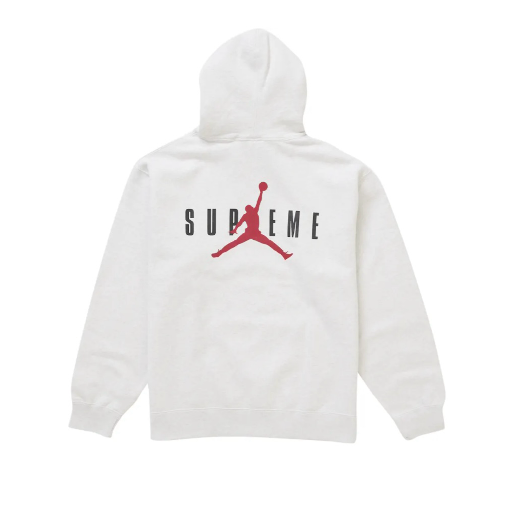 Supreme Jordan Hooded Sweatshirt (FW24) Ash Grey