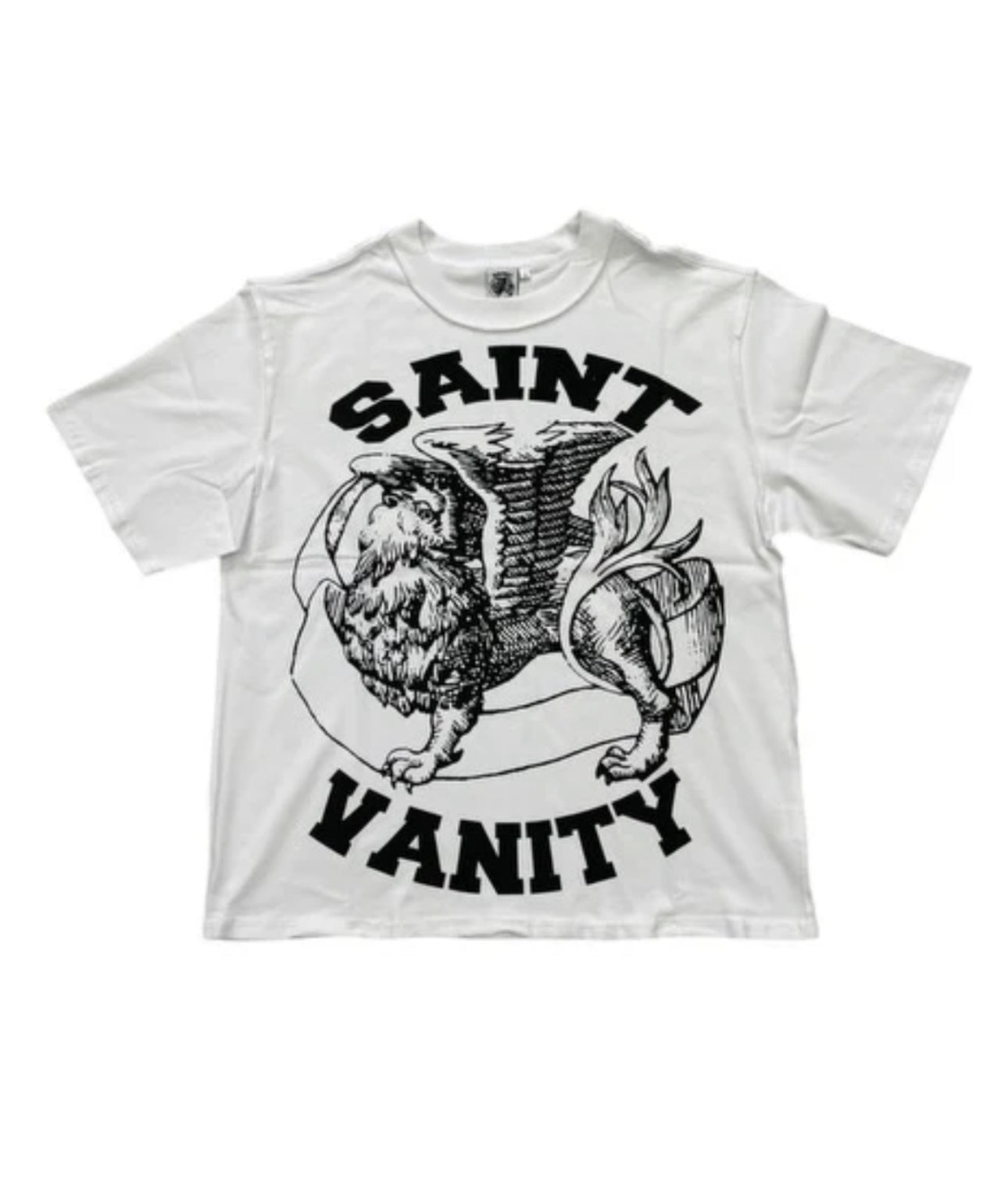 Saint Vanity White & Black Griffin Tee