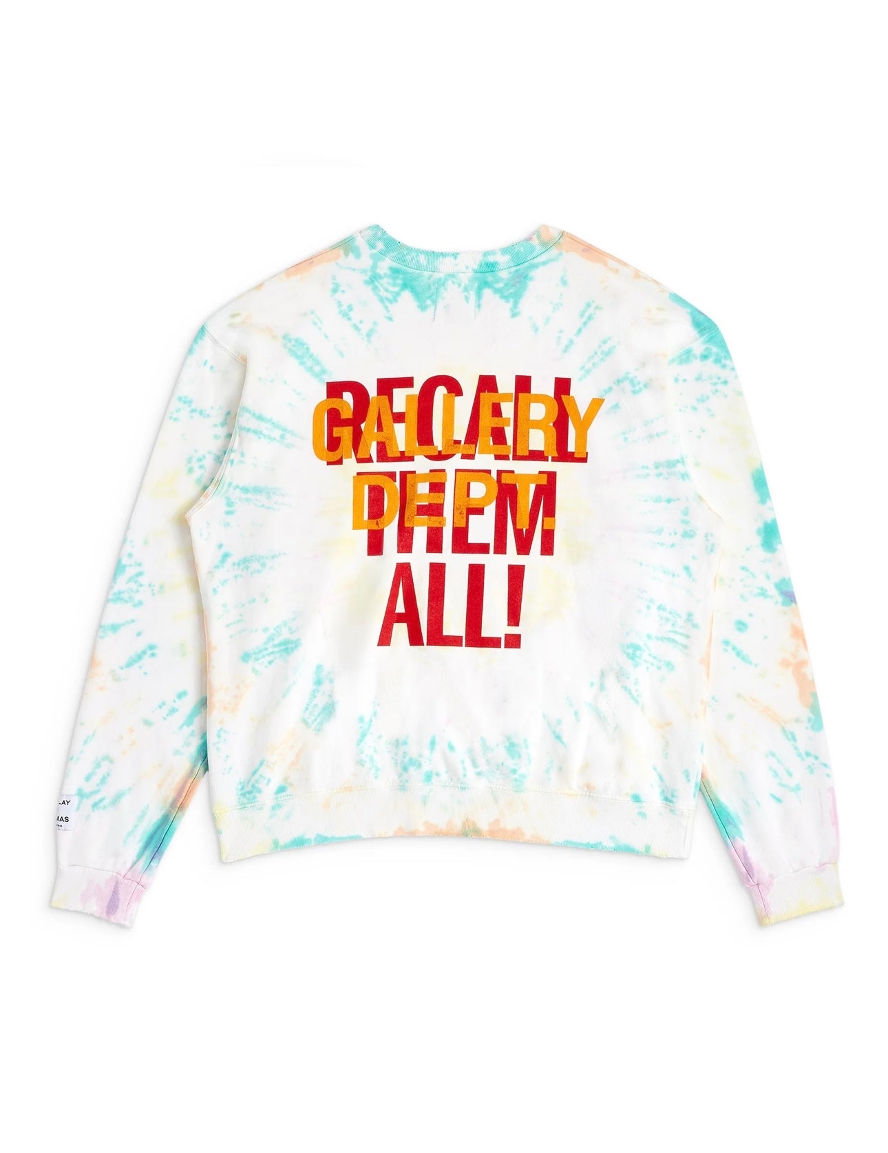 Gallery Dept. Big G-Ball Crewneck Tie-Dye