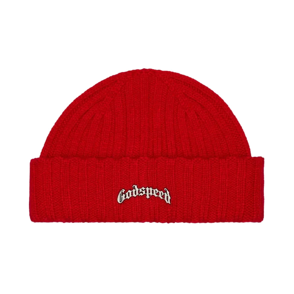 Godspeed Og Logo Emblem Beanie Red