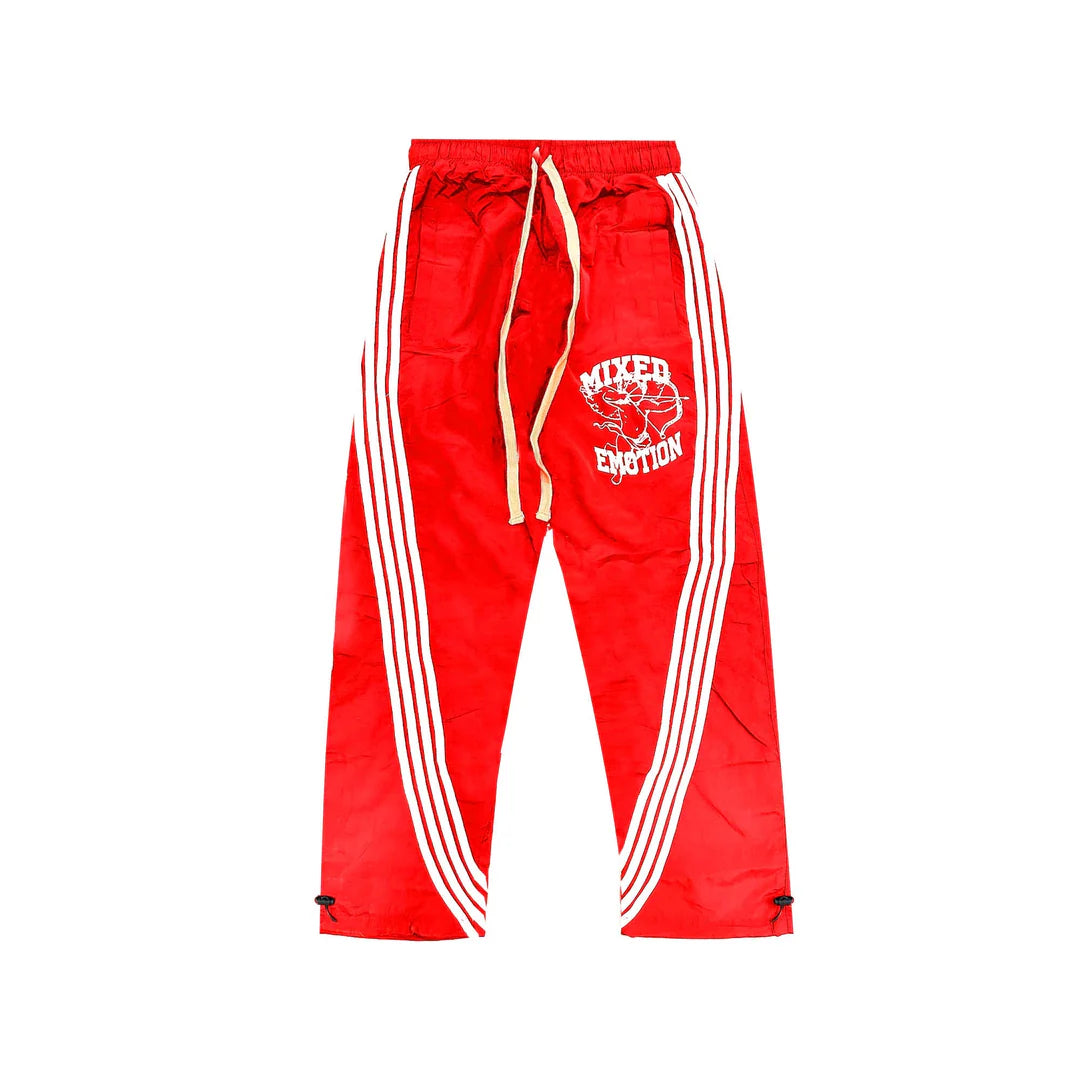 Mixed Emotions Comfort Track Pants Red