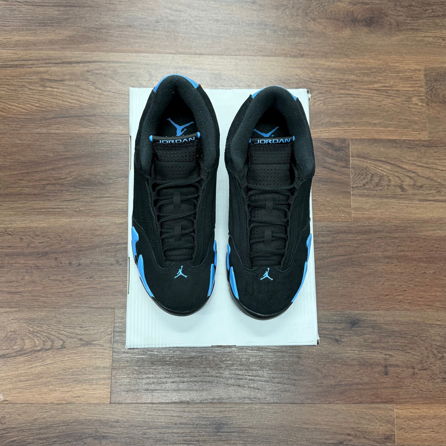 Jordan 14 Black University Blue (Pre Owned)