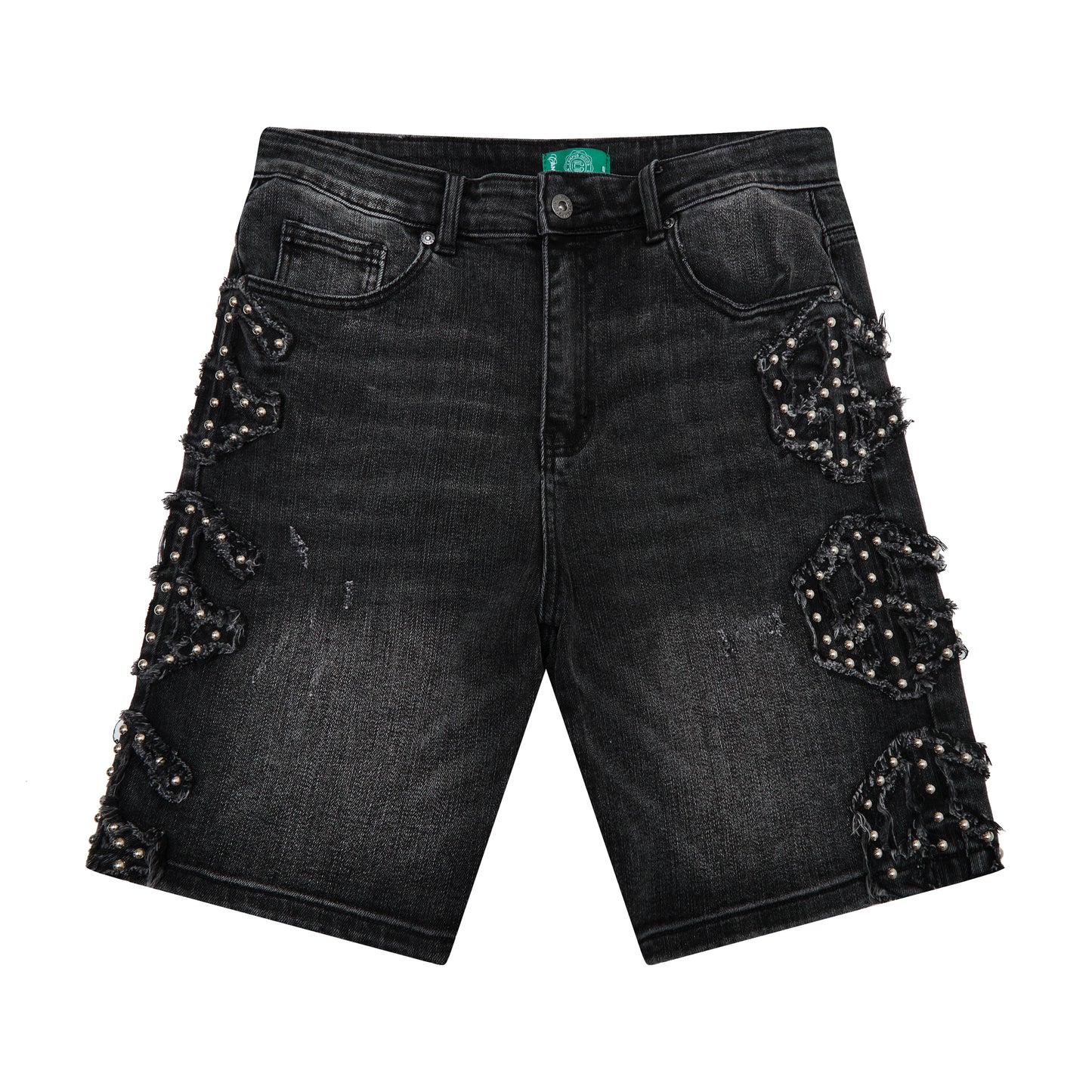 Campus Goods Arcane Denim Jorts Black