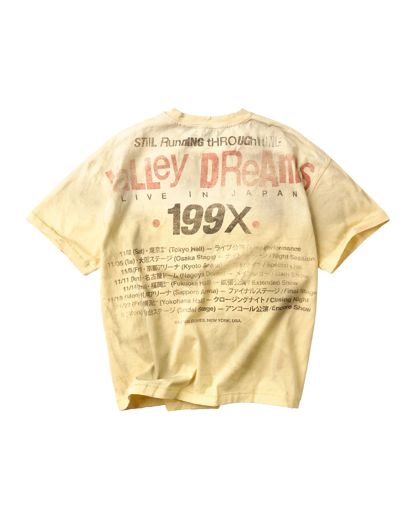 Vale Forever Valestar Tee Yellow