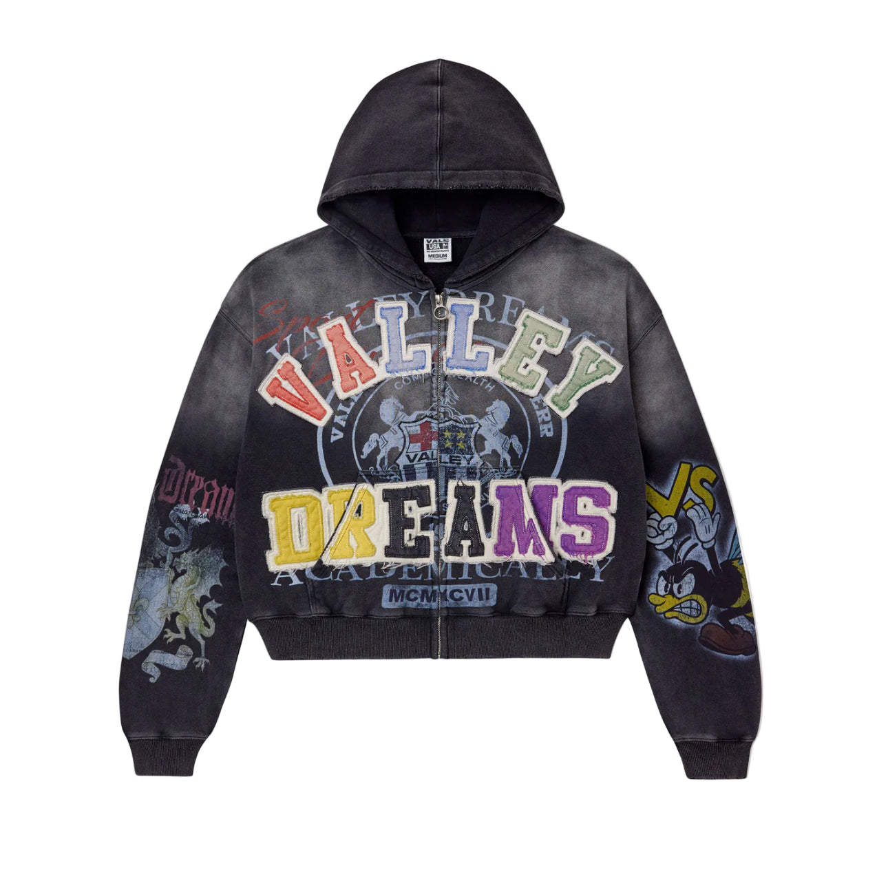 Vale Forever Blasted Zip Up