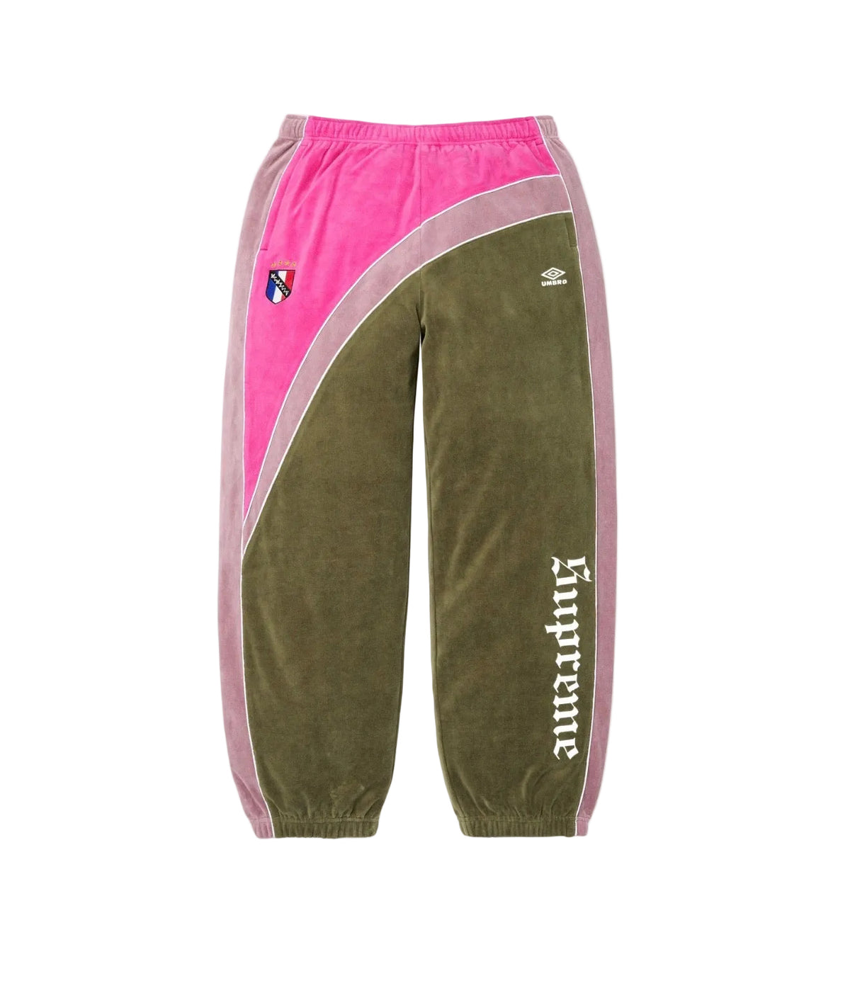 Supreme Umbro Velour Track Pant Olive