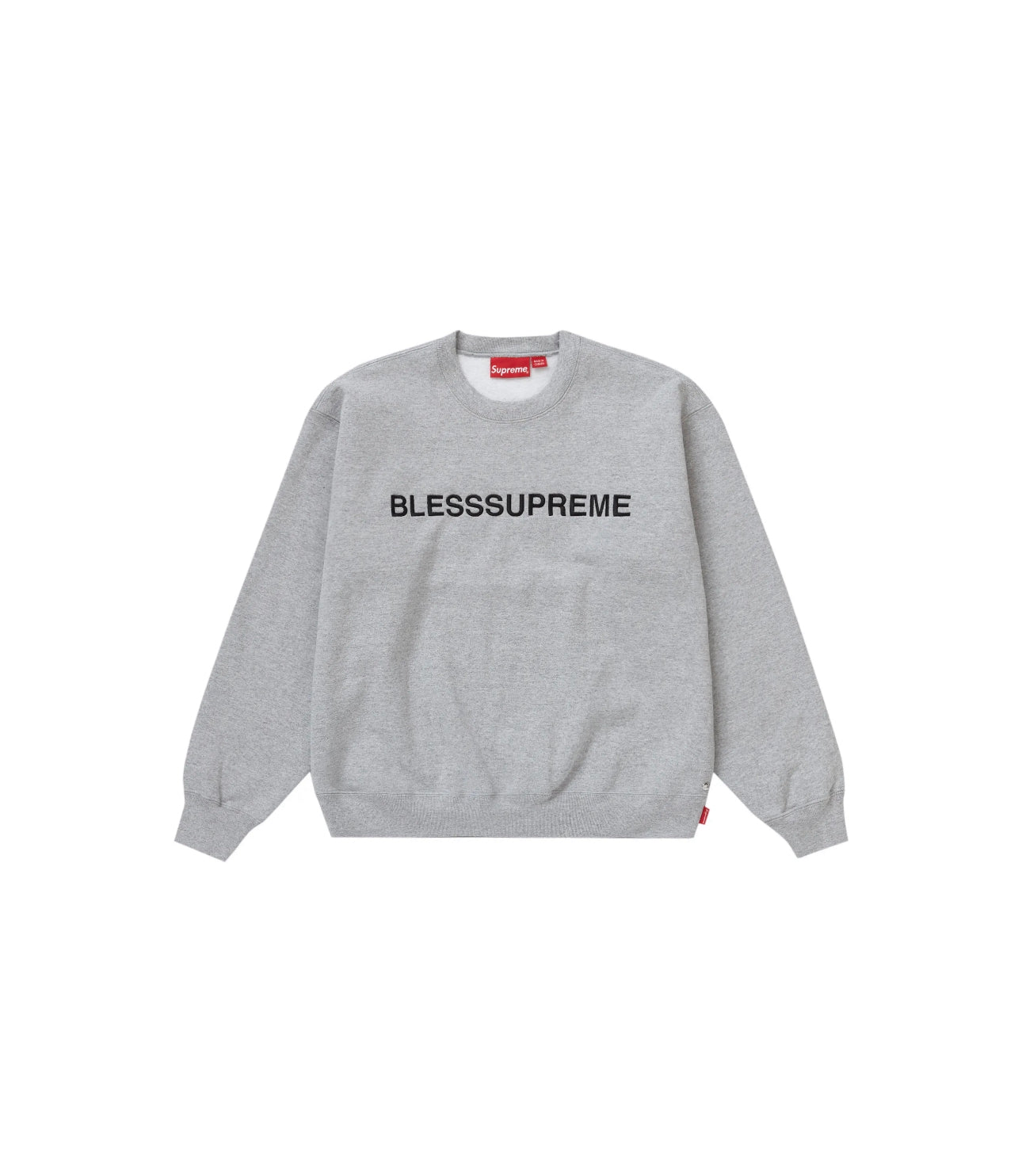 Supreme Bless Crewneck ‘Heather Grey’