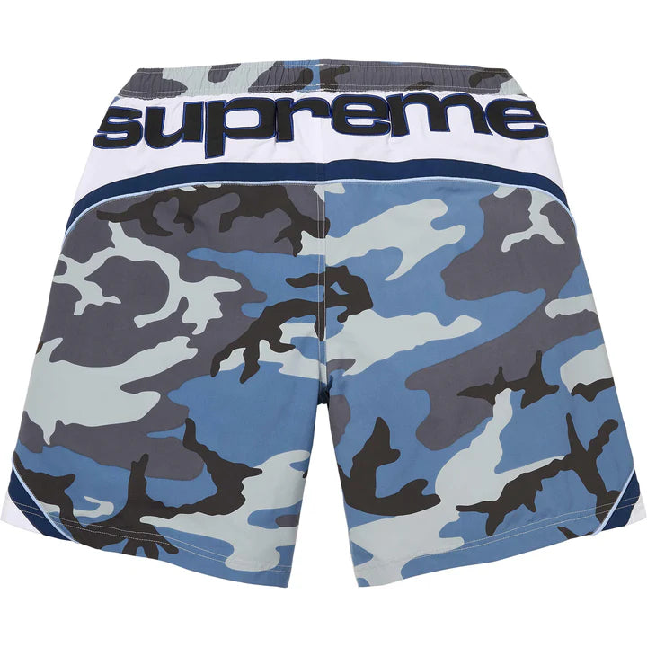 Supreme Paneled Water Short Blue Camo