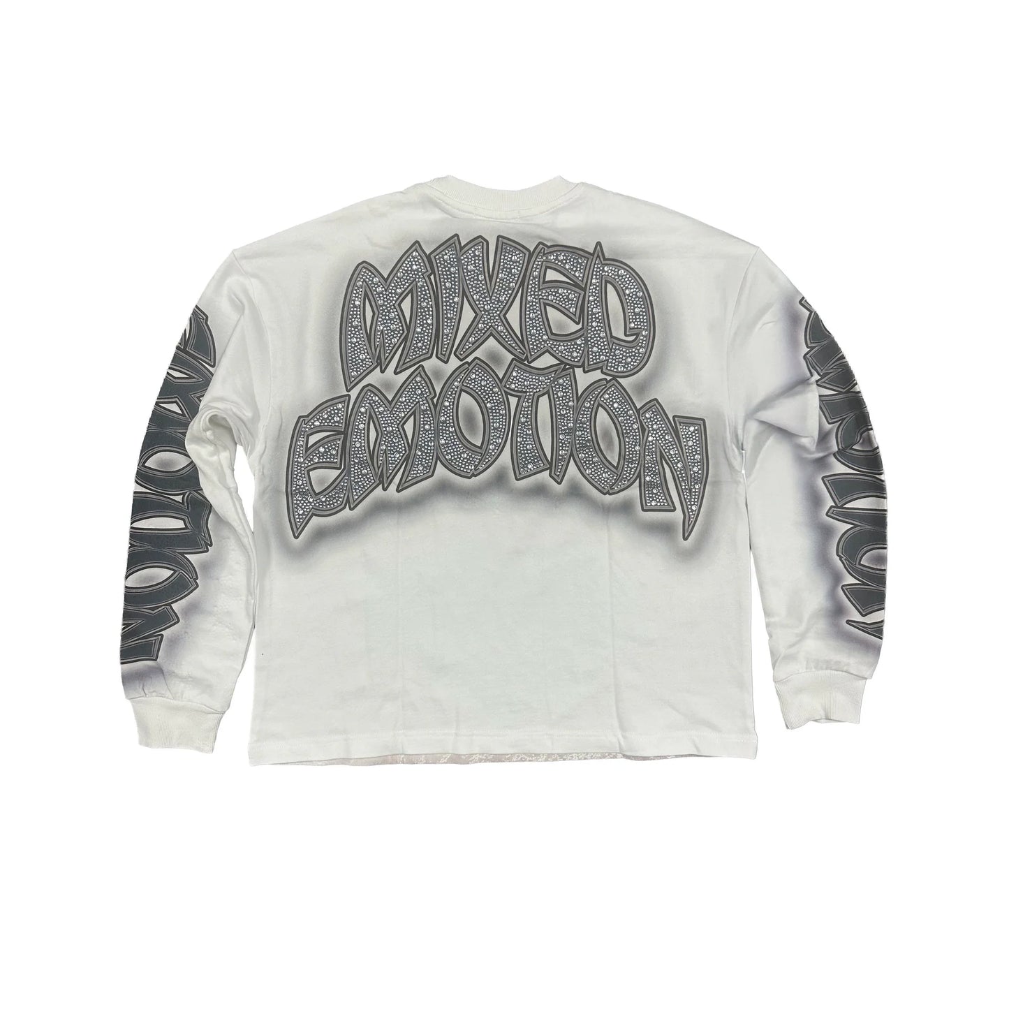 Mixed Emotion Resurrection Long Sleeve White