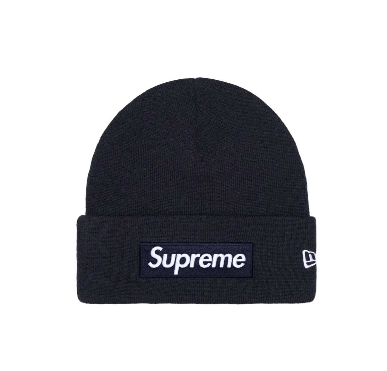 Supreme New Era Box Logo Beanie Navy