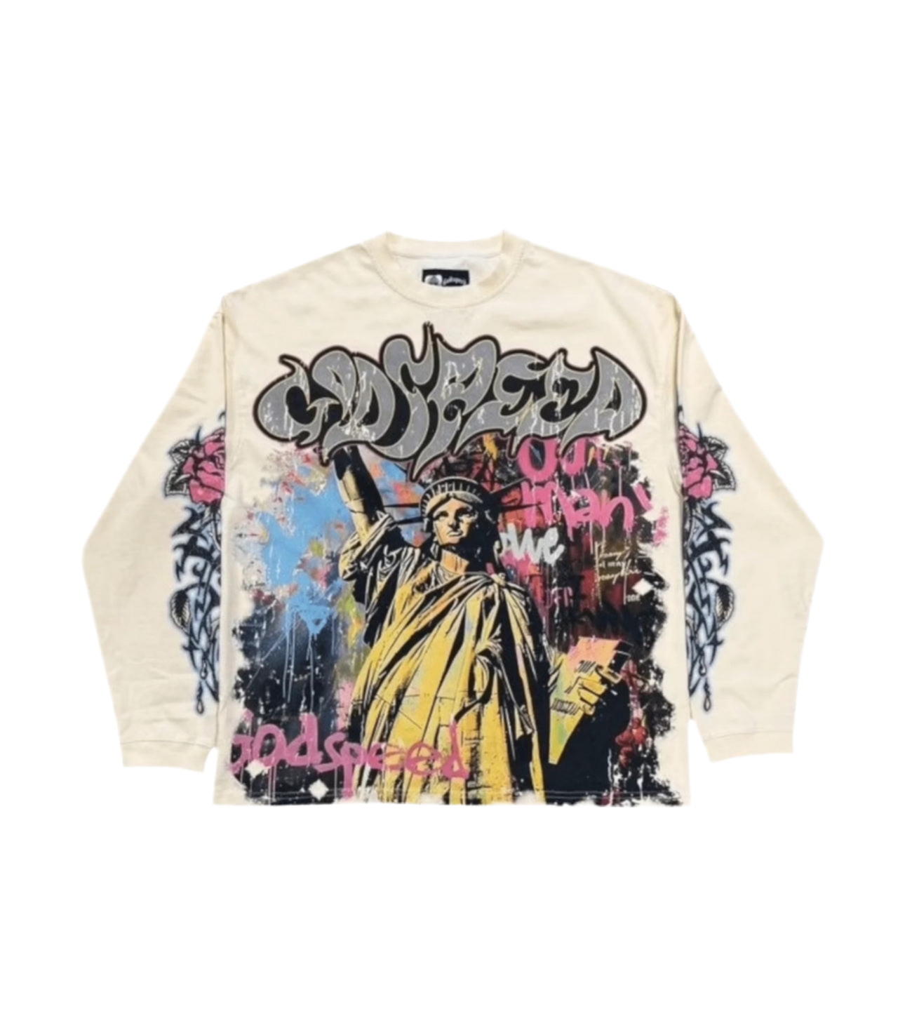 Godspeed Vandal L/S Tee Bone