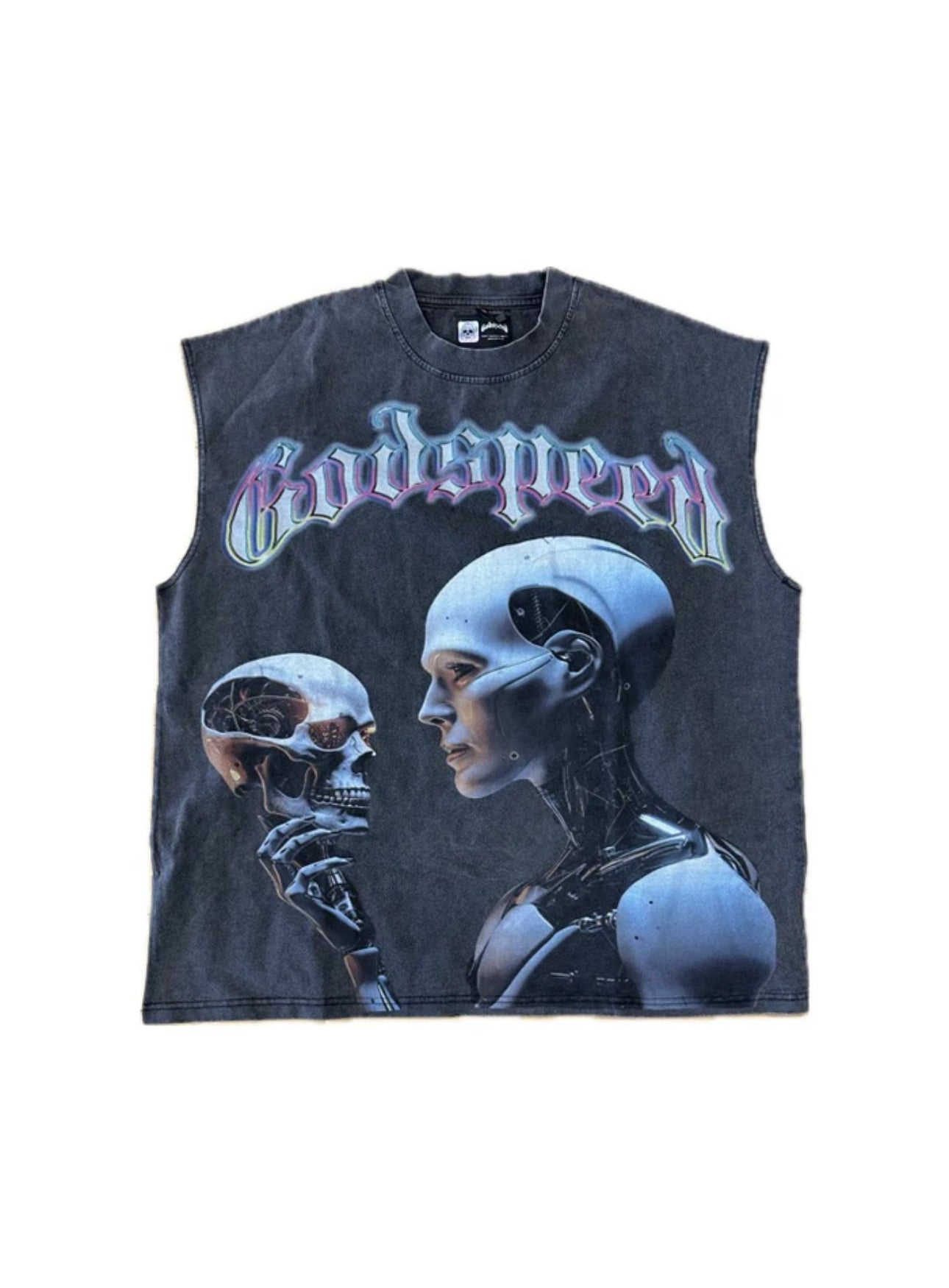 Godspeed The Upgrade Sleeveless Grey