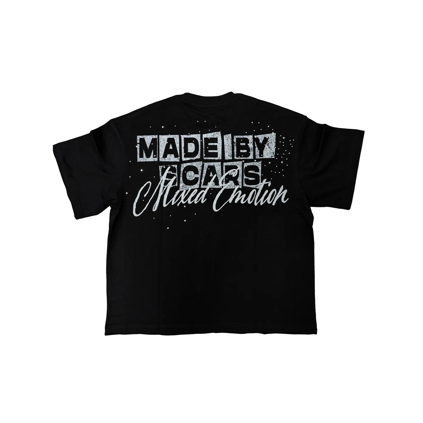 Mixed Emotion Black Scar Tee