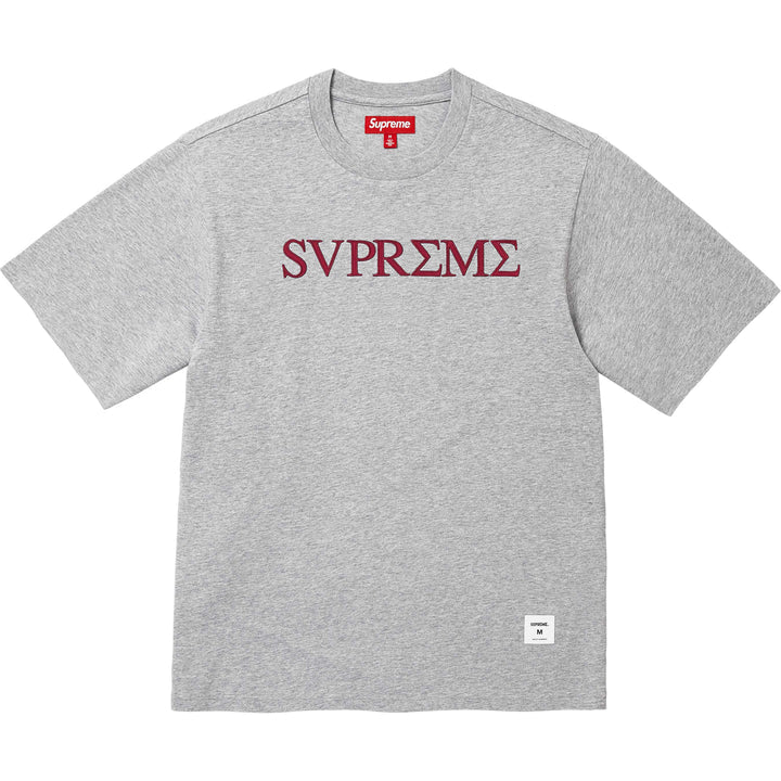 Supreme Greek S/S Top Grey