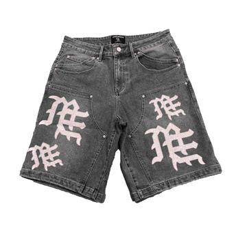 Mixed Emotions Jean Shorts Black