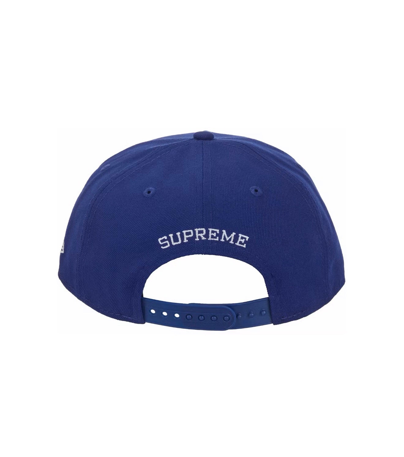 Supreme Gothic Outline Adjustable New Era Cap Royal