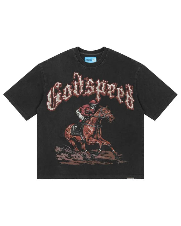Godspeed Thoroughbred II T-Shirt Black