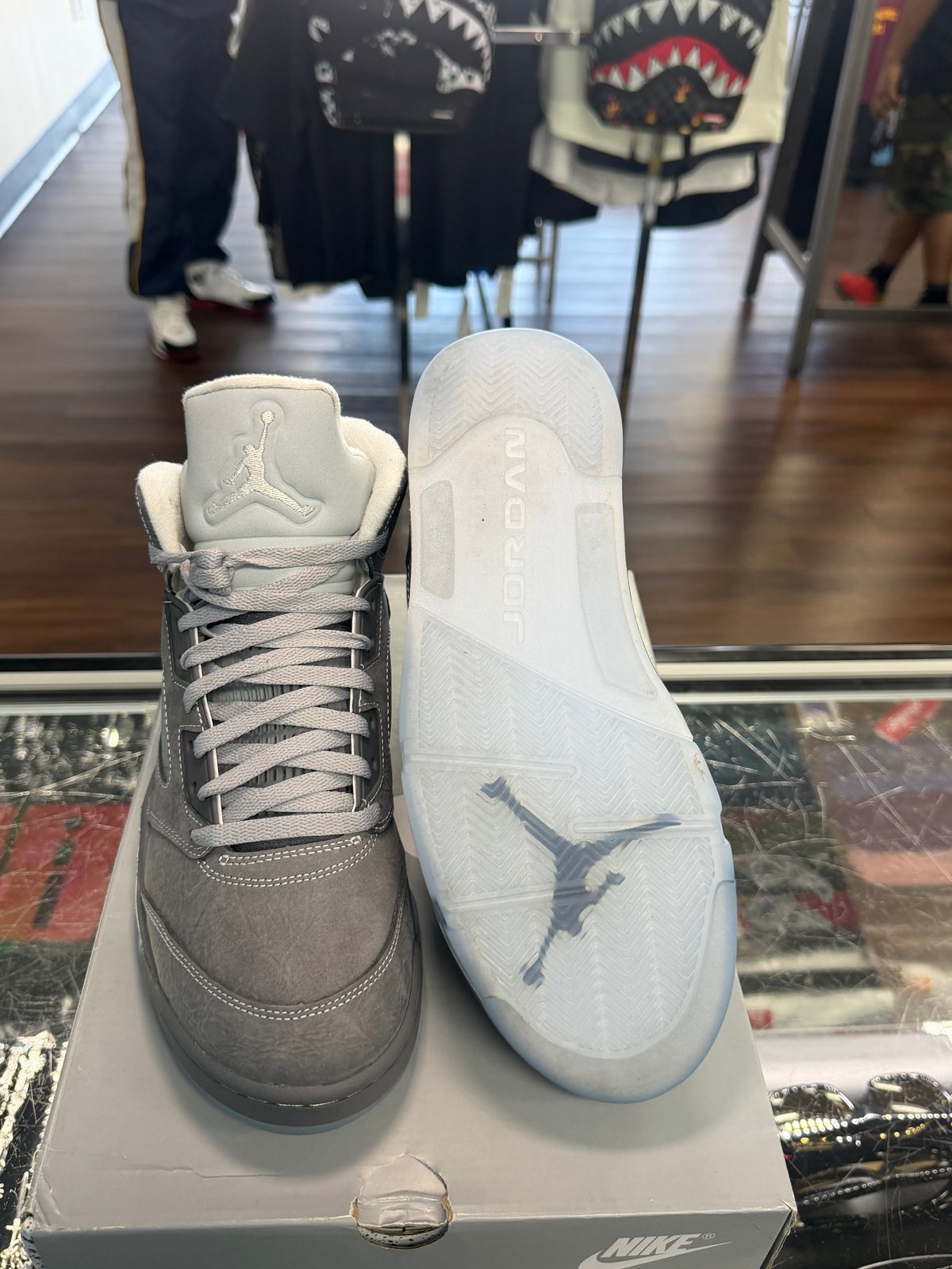 Jordan 5 Wolf Grey(Pre Owned)