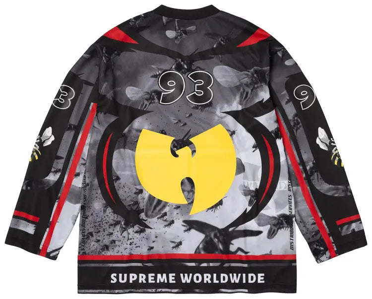 Supreme x Wu-Tang Clan Hockey Jersey Black