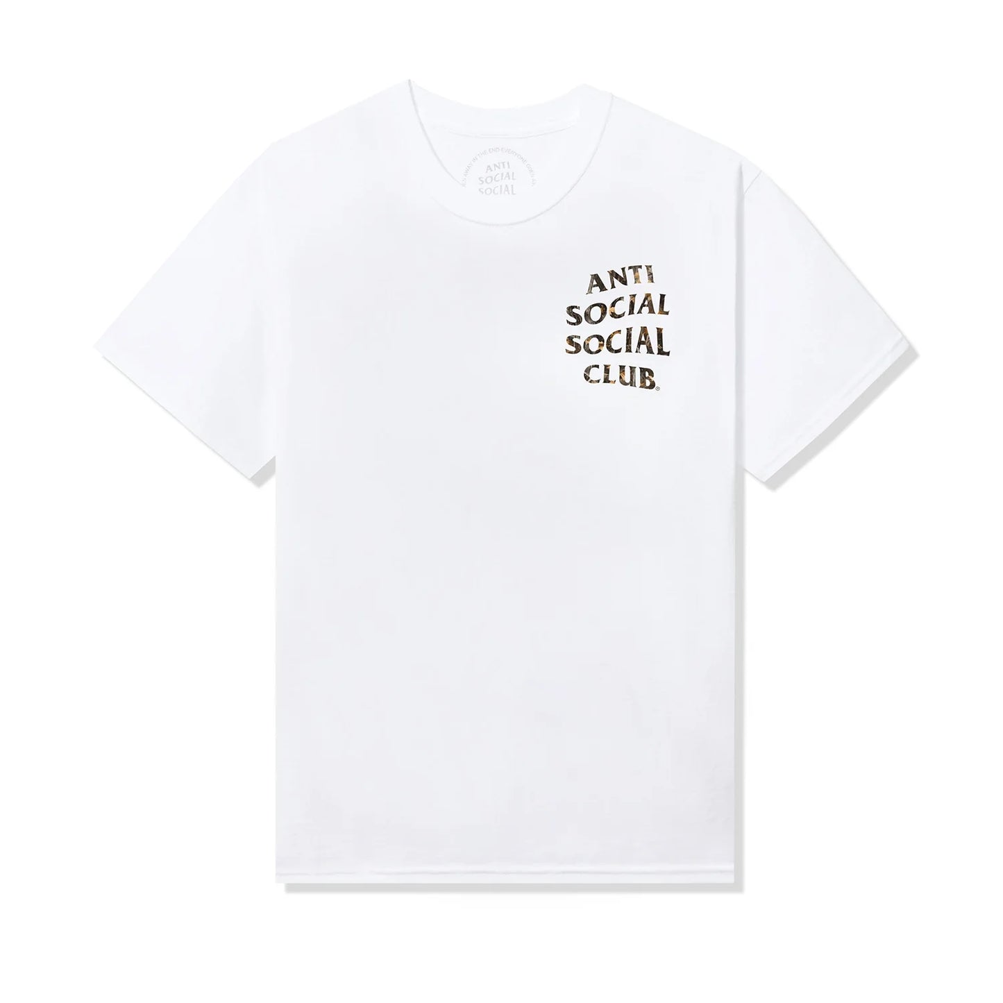 Anti Social Social Club Real Tree Mind Games Tee White