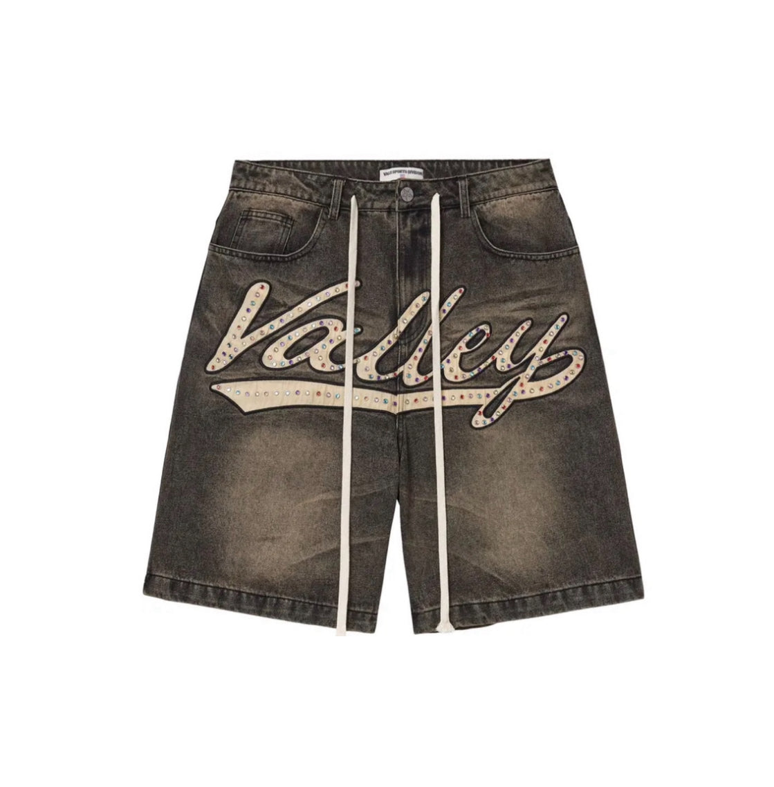 Vale Forever Skittles Jorts Black
