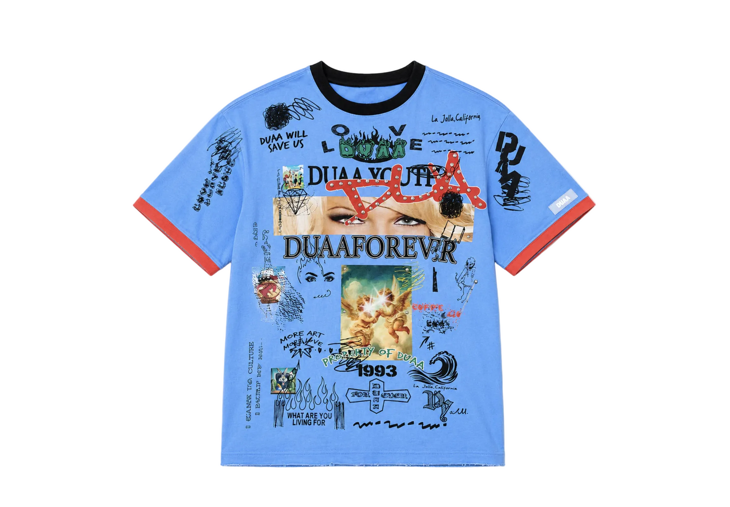 DUAA Thoughts Tee Blue
