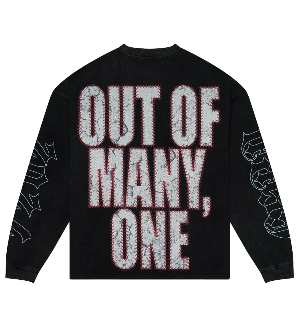 Godspeed Strike Out LS T-Shirt Black Wash