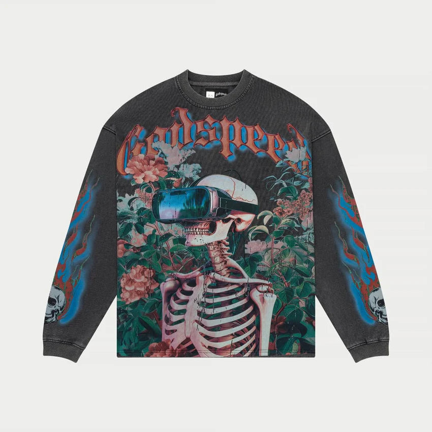 Godspeed Vision Flowers LS Grey