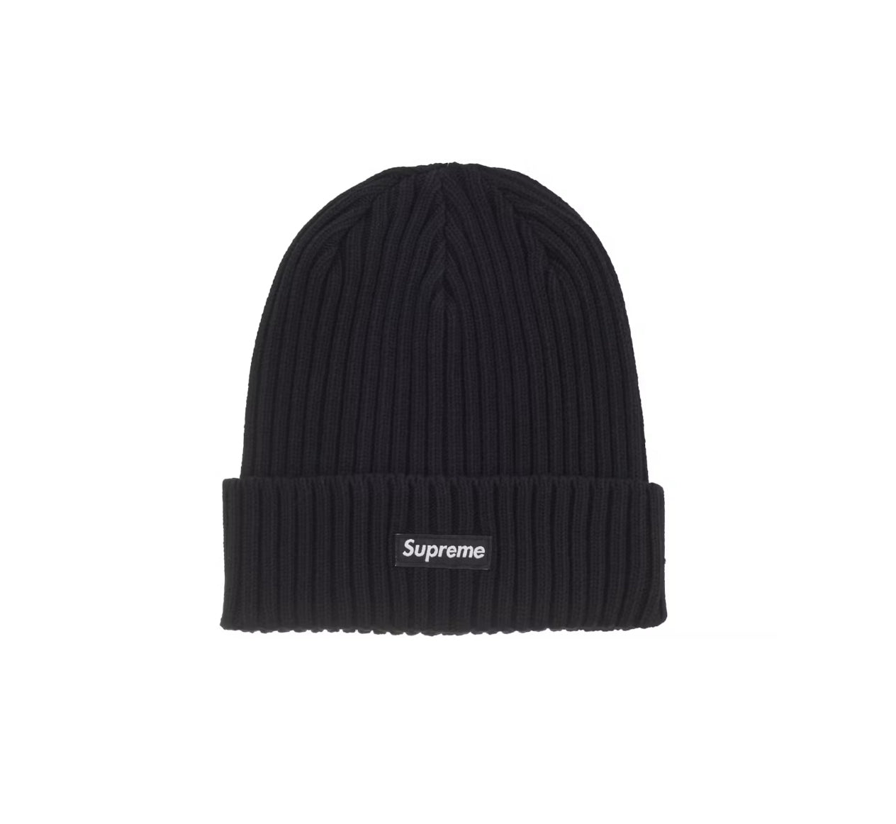 Supreme Overdyed Beanie Black