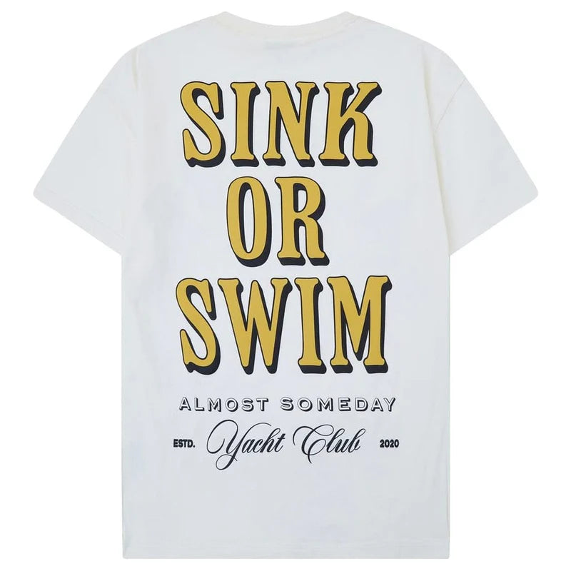 Almost Someday Yacht Clue Tee Cream