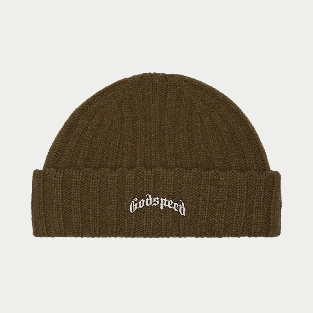 GodSpeed Og Logo Emblem Beanie Olive