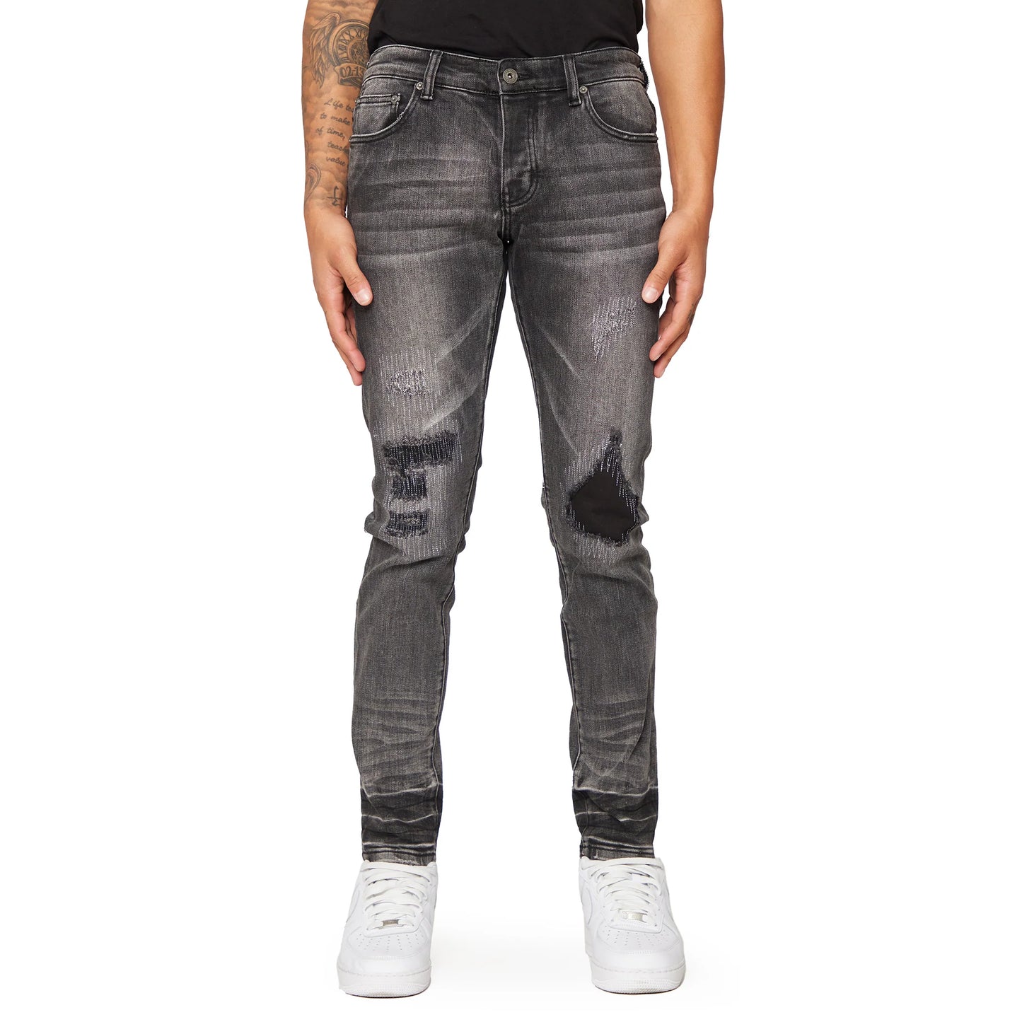 Valabasas “RIVAL” LAVATO NERO SKINNY JEAN
