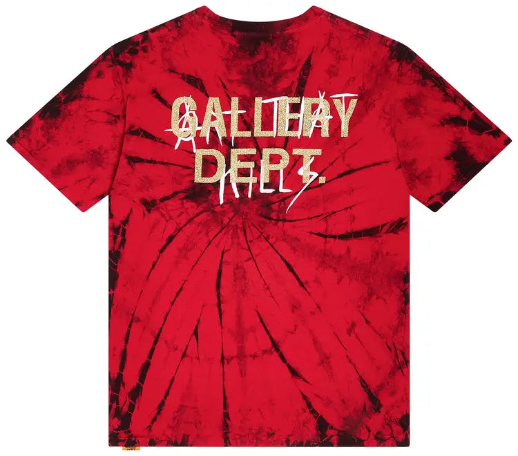 Gallery Dept. Exploited Tee Red/Tie Dye