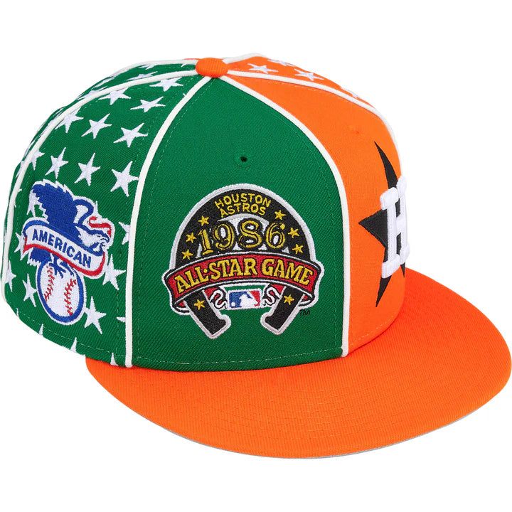 Supreme Mitchell & Ness Teams New Era 59Fifty Fitted Hat Orange