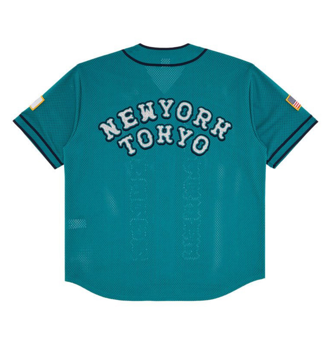 Supreme x Homerun Baseball Jersey Teal
