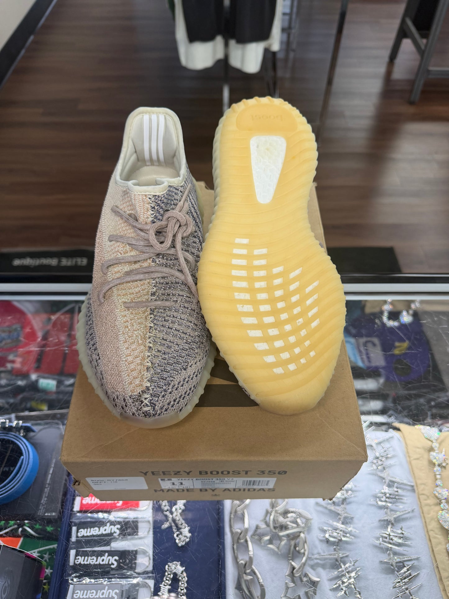 Adidas Yeezy 350 V2 Ash Pearl (Pre Owned)