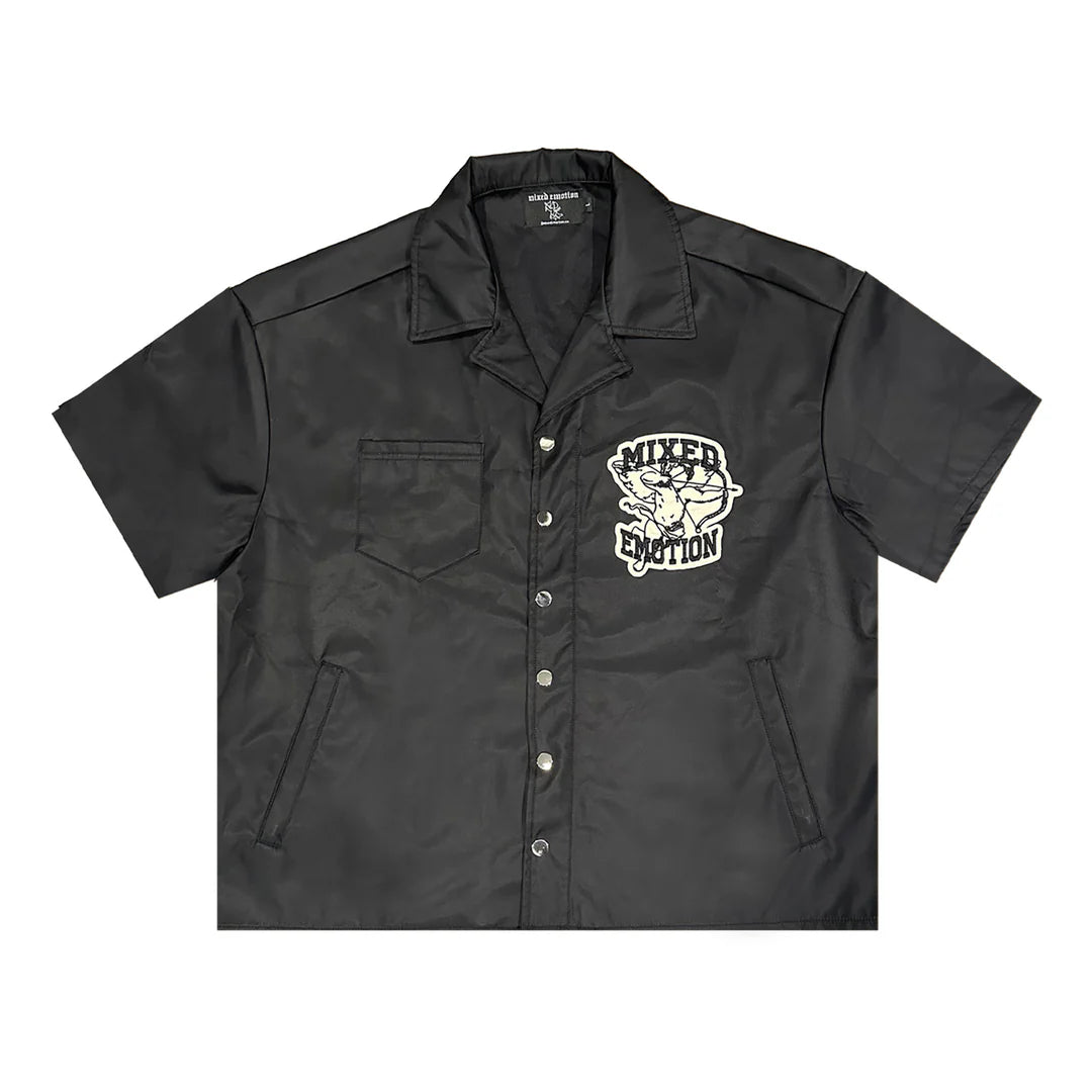 Mixed Emotions Angel Nylon Shirt ‘Black’