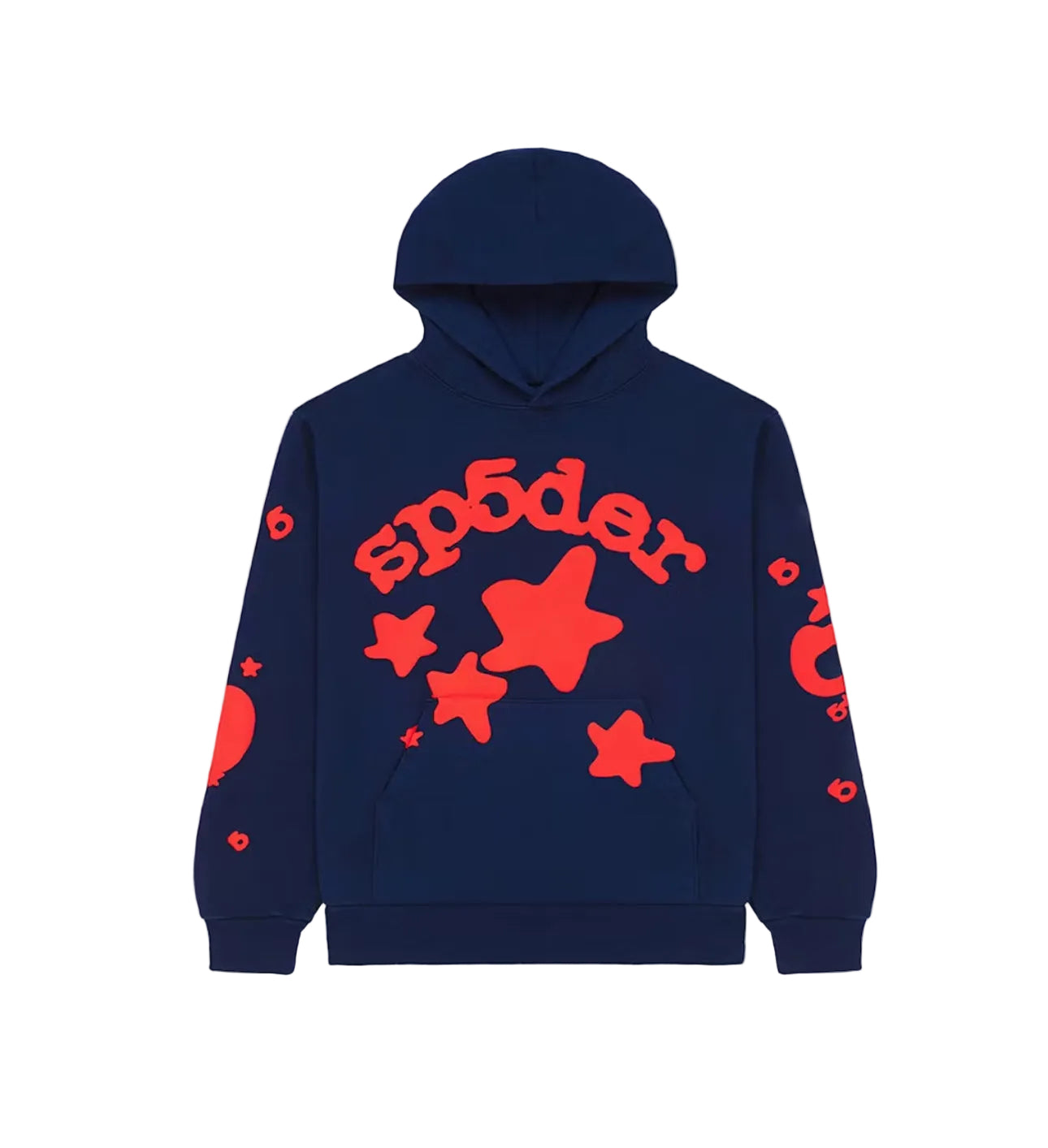 Sp5der Beluga Hoodie Navy