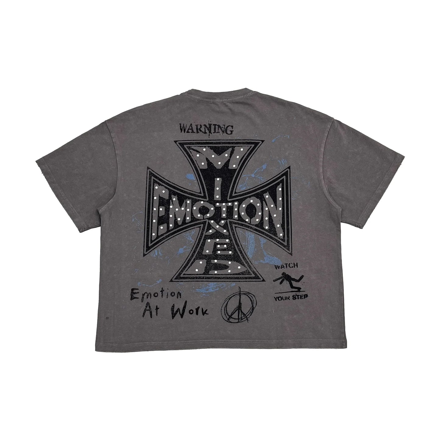 Mixed Emotion Grey Friends Tee