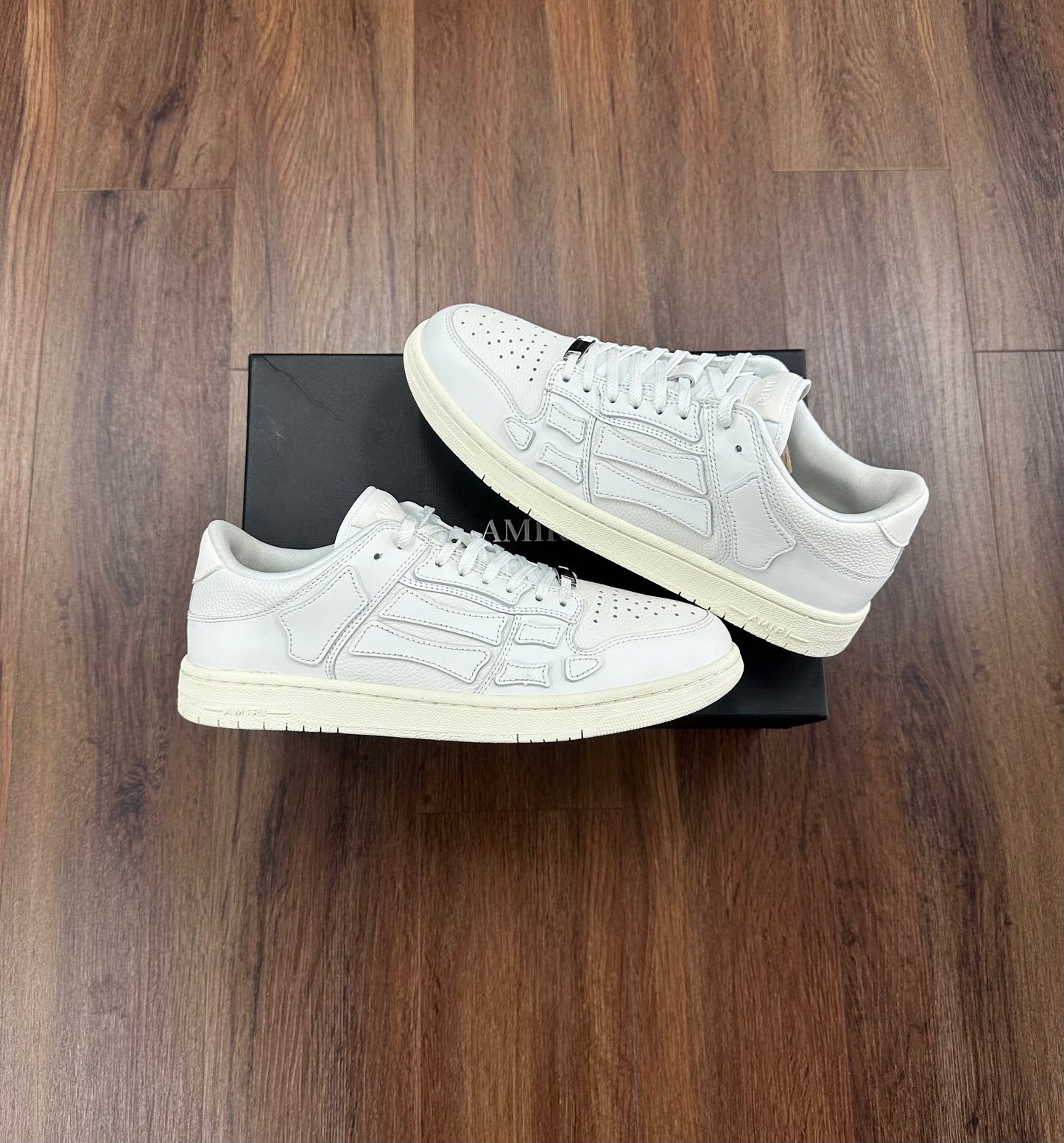 Amiri Skel Top Low White (Pre Owned)