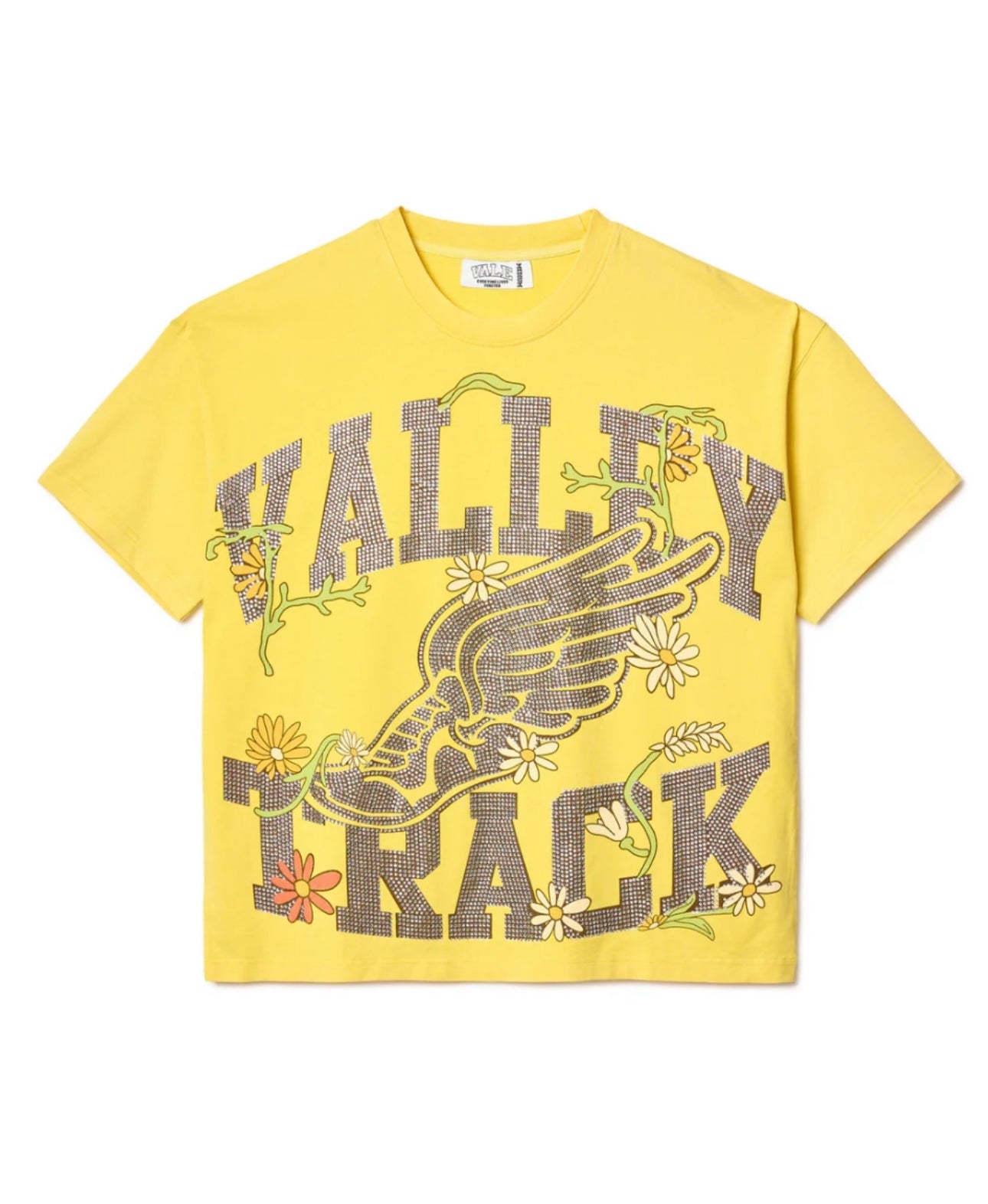 Vale Forever Yellow Bling Tee