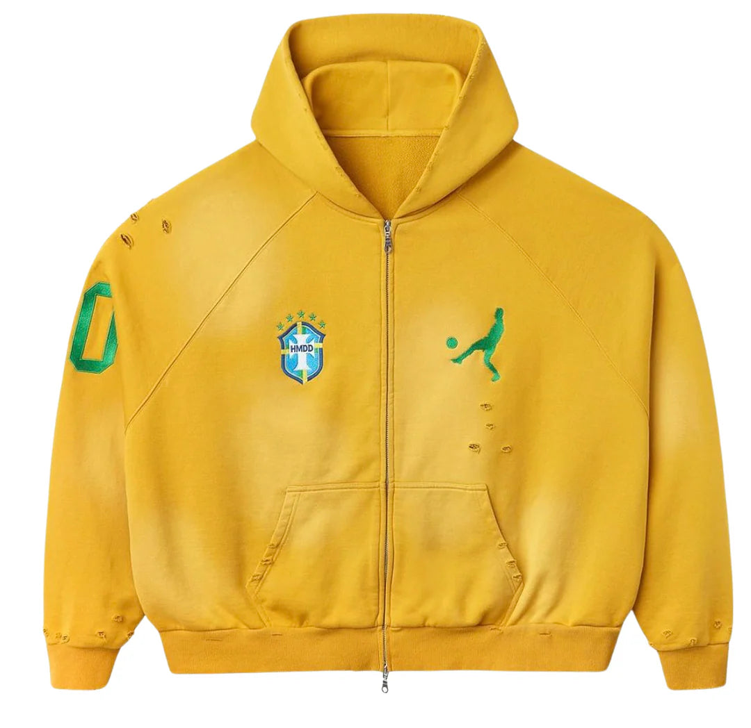 HMDD L&F Brazil Zip Up Rio Gold