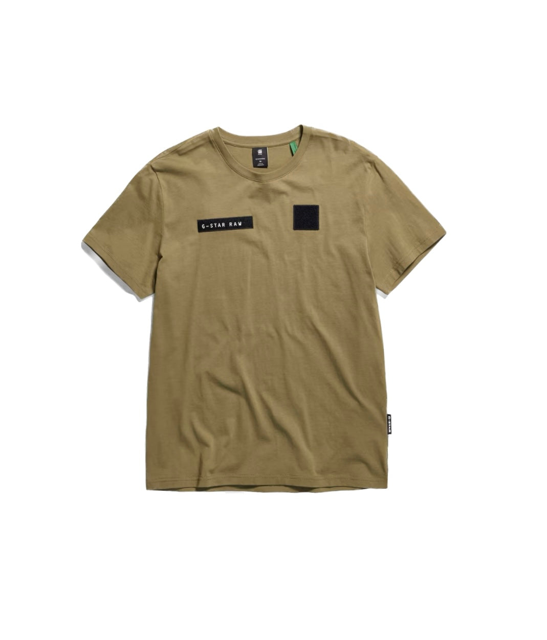G-Star Velcro T-shirt ‘Smoke Olive’