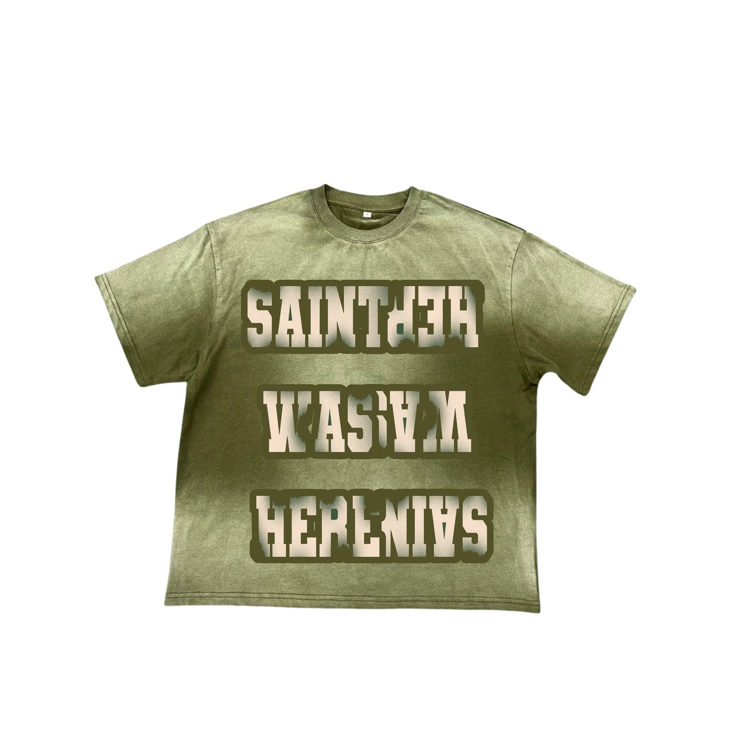Saint Vanity Saint Was Here T-Shirt